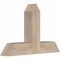 Ekena Millwork Portland Smooth Timber Gable Bracket, Douglas Fir, 36"W x 24"H x 5 1/2"D x 5 1/2"F, 16/12 Pitch GBW036X24X0606POR00SDF - alternate 5